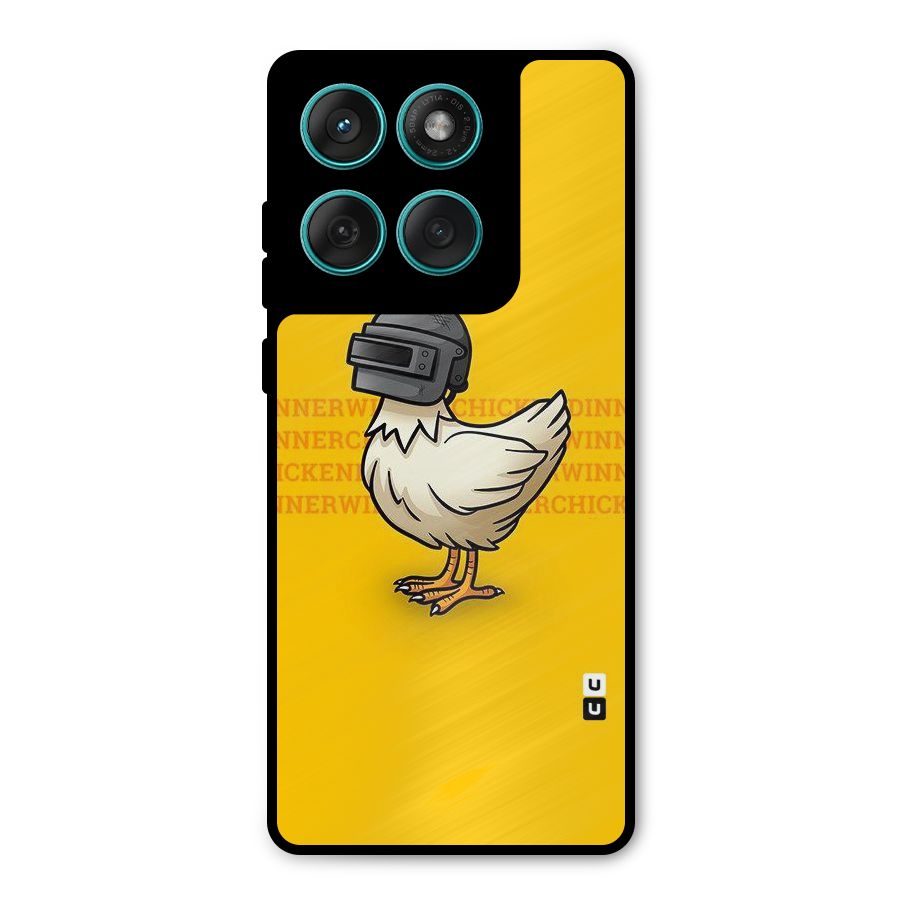 Cute Mask Metal Back Case for Motorola Edge 60 Fusion