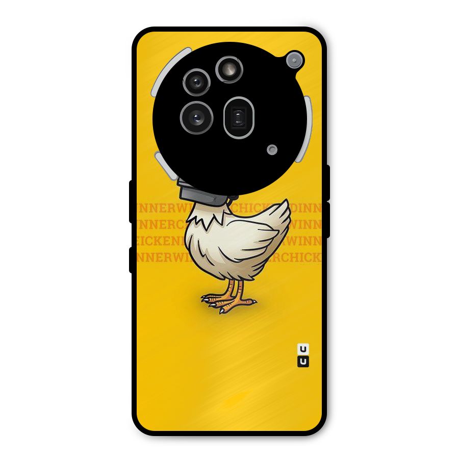 Cute Mask Metal Back Case for Nothing Phone 3a Pro