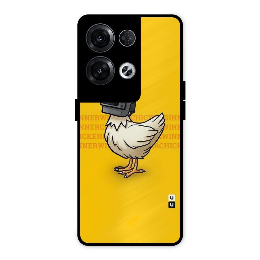 Cute Mask Metal Back Case for Oppo Reno8 Pro 5G