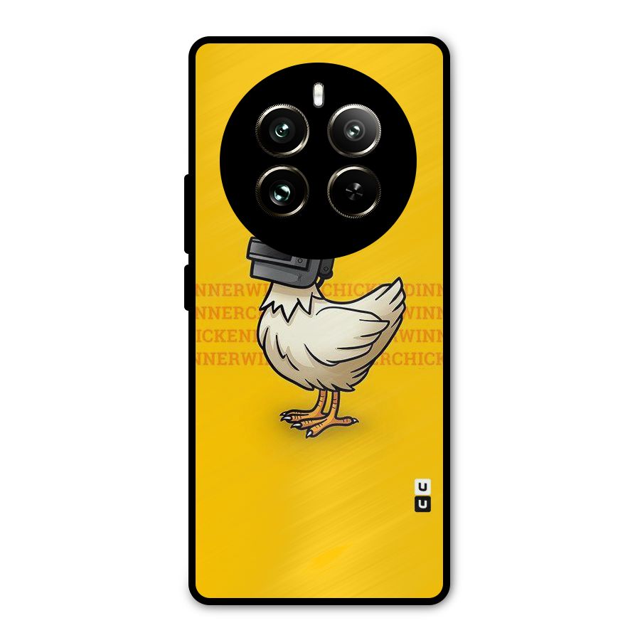 Cute Mask Metal Back Case for Realme 12 Pro