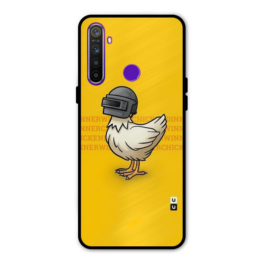 Cute Mask Metal Back Case for Realme 5i