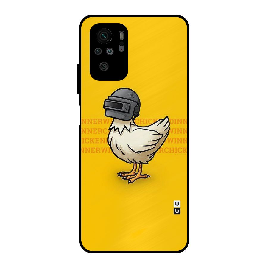 Cute Mask Metal Back Case for Redmi Note 10S