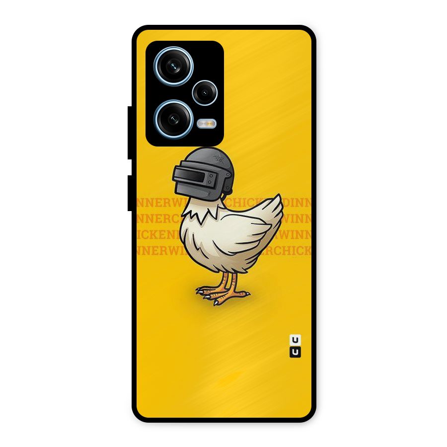 Cute Mask Metal Back Case for Redmi Note 12 Pro