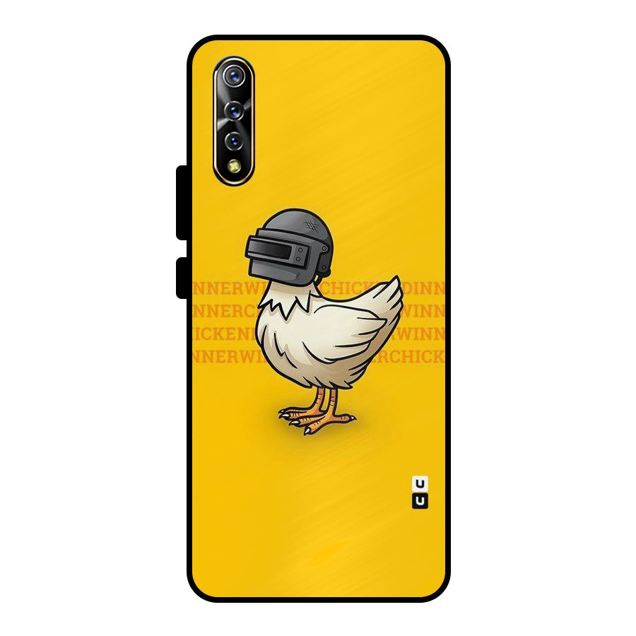 Cute Mask Metal Back Case for Vivo S1