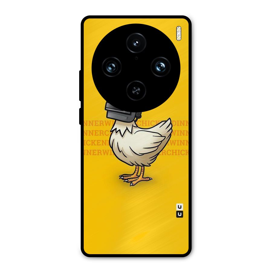 Cute Mask Metal Back Case for Vivo X100 Pro