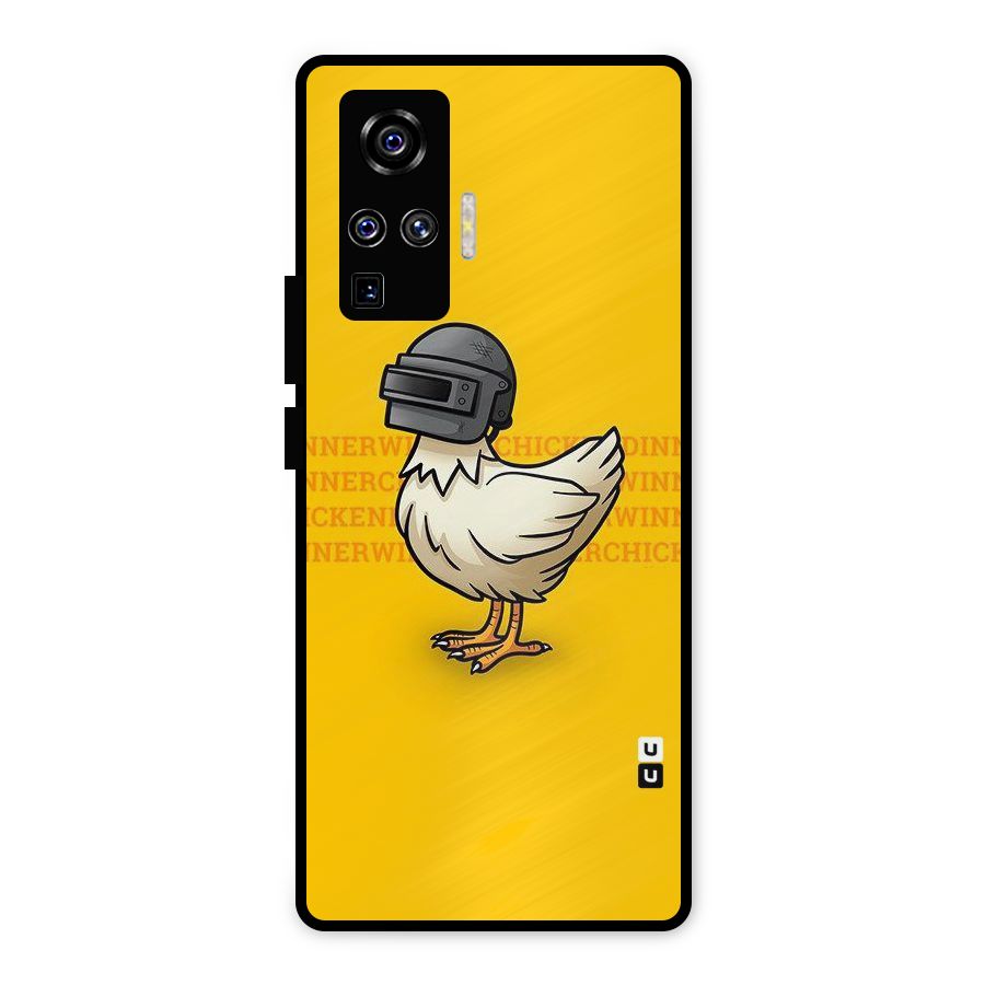 Cute Mask Metal Back Case for Vivo X50 Pro