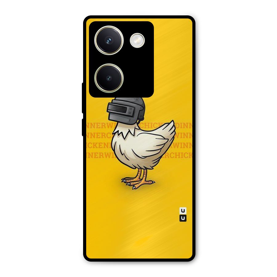 Cute Mask Metal Back Case for Vivo Y200 Pro