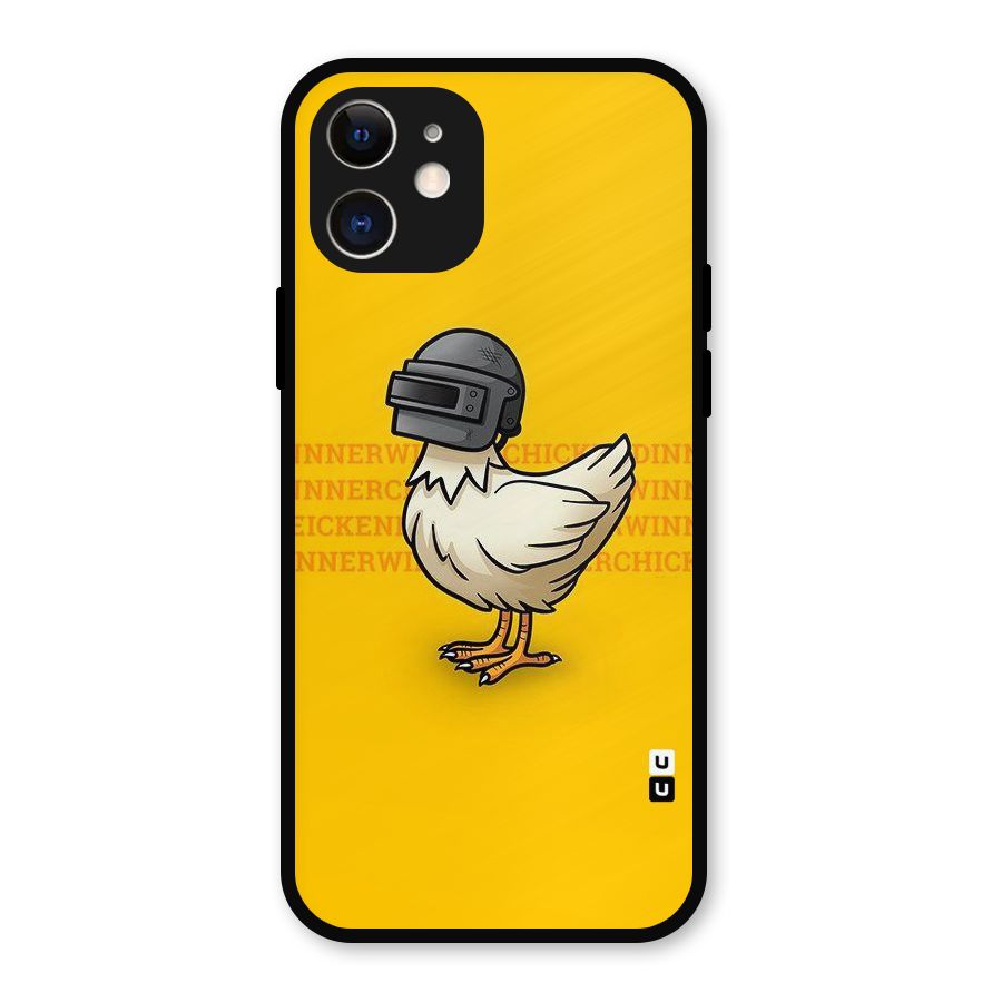 Cute Mask Metal Back Case for iPhone 12