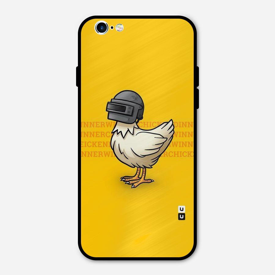 Cute Mask Metal Back Case for iPhone 6 6s