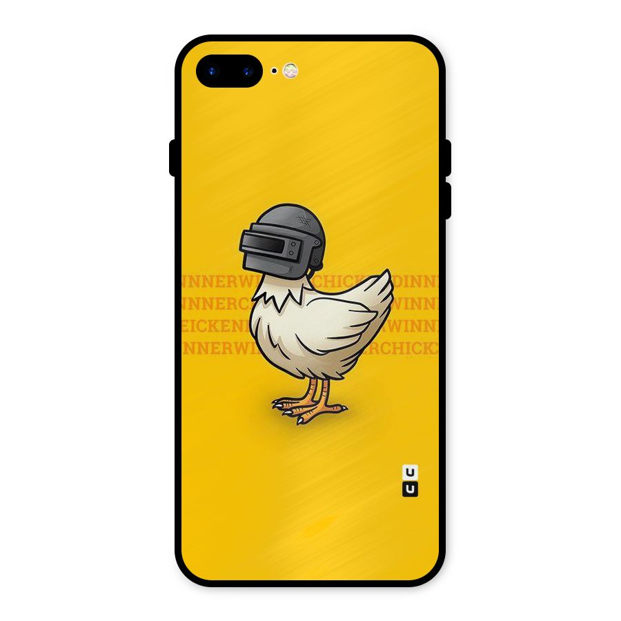 Cute Mask Metal Back Case for iPhone 7 Plus