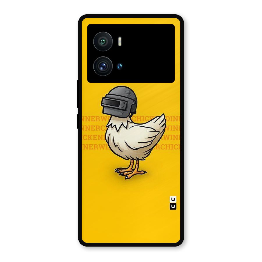 Cute Mask Metal Back Case for iQOO 9 Pro