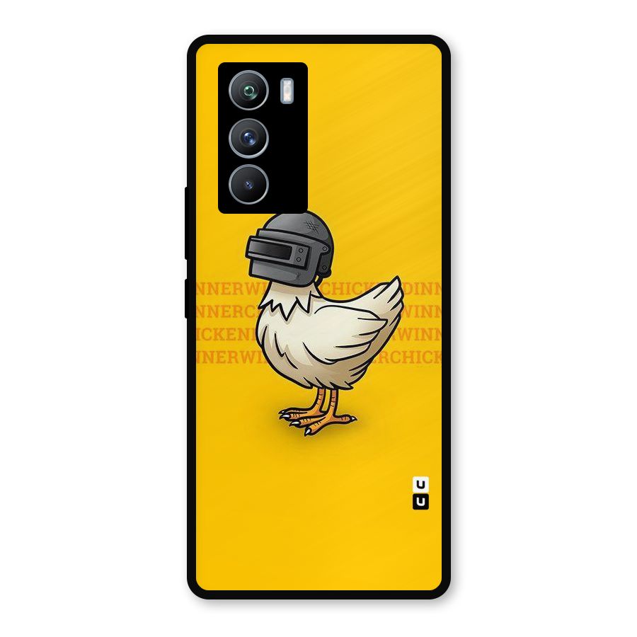 Cute Mask Metal Back Case for iQOO 9 SE