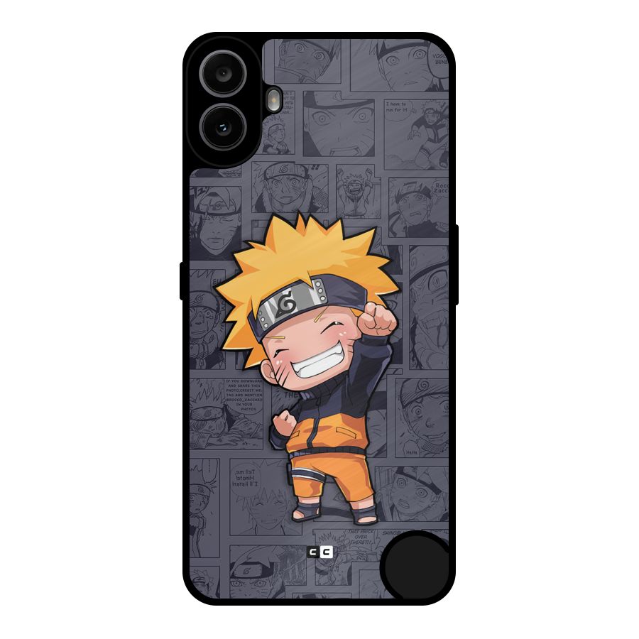 Cute Naruto Uzumaki Metal Back Case for Nothing CMF Phone 1