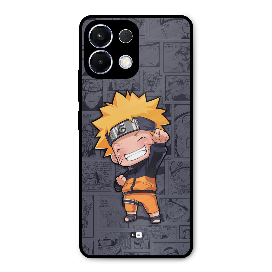 Cute Naruto Uzumaki Metal Back Case for Oppo K13