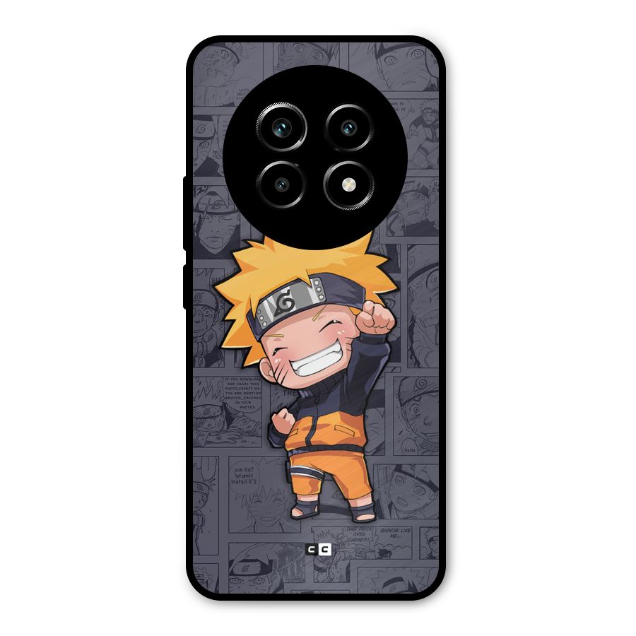 Cute Naruto Uzumaki Metal Back Case for Realme 13 Pro