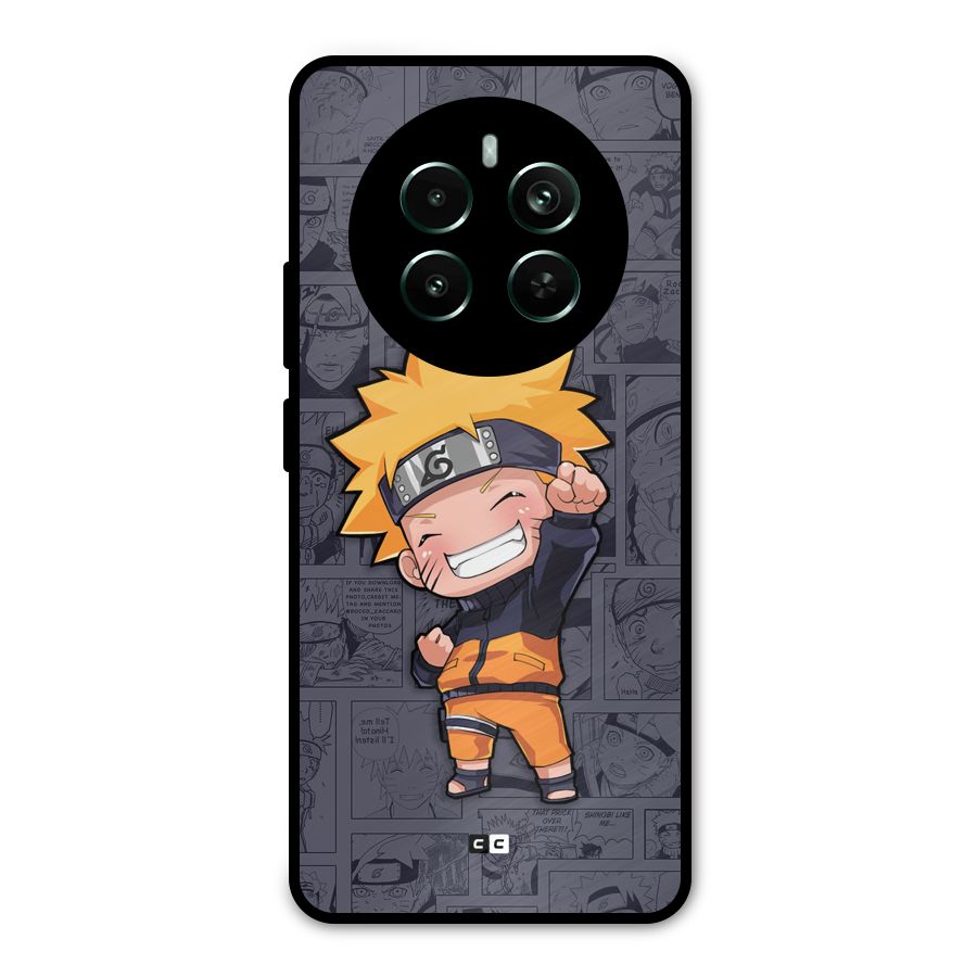 Cute Naruto Uzumaki Metal Back Case for Realme Narzo 70 Pro