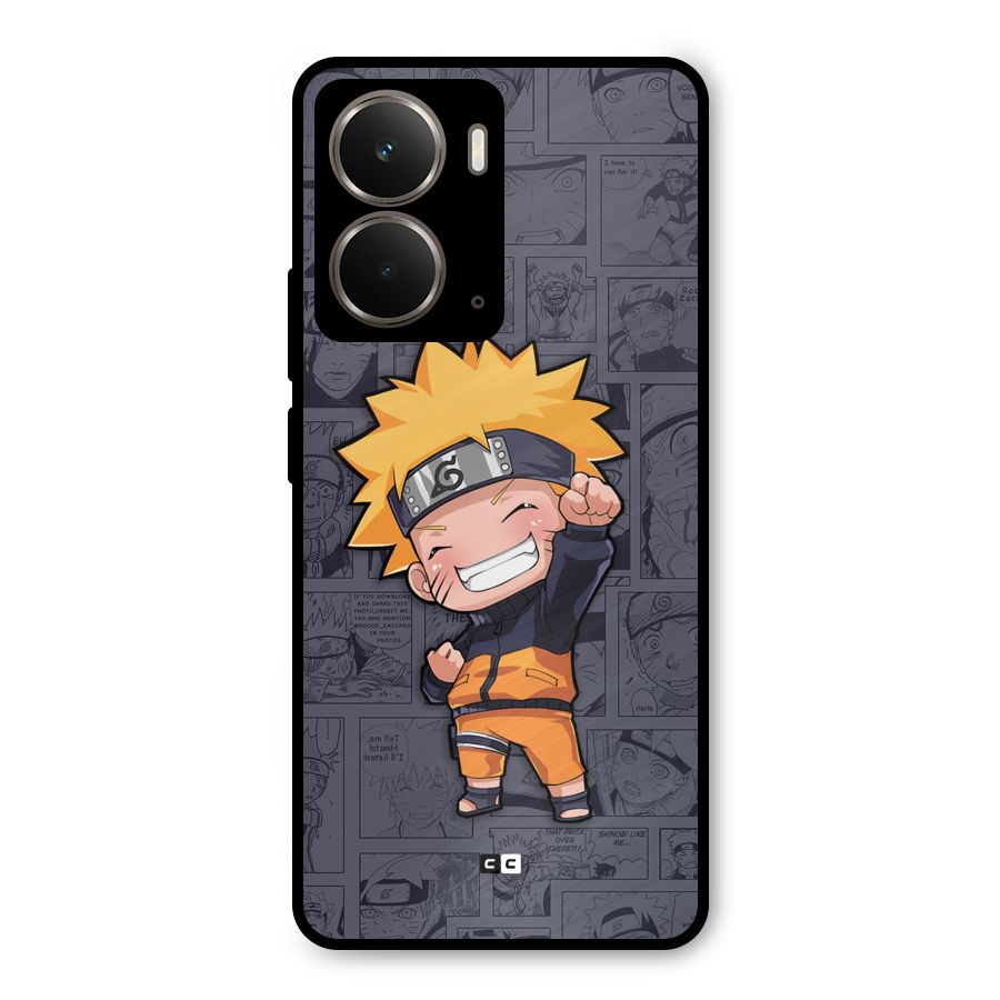 Cute Naruto Uzumaki Metal Back Case for Realme P3