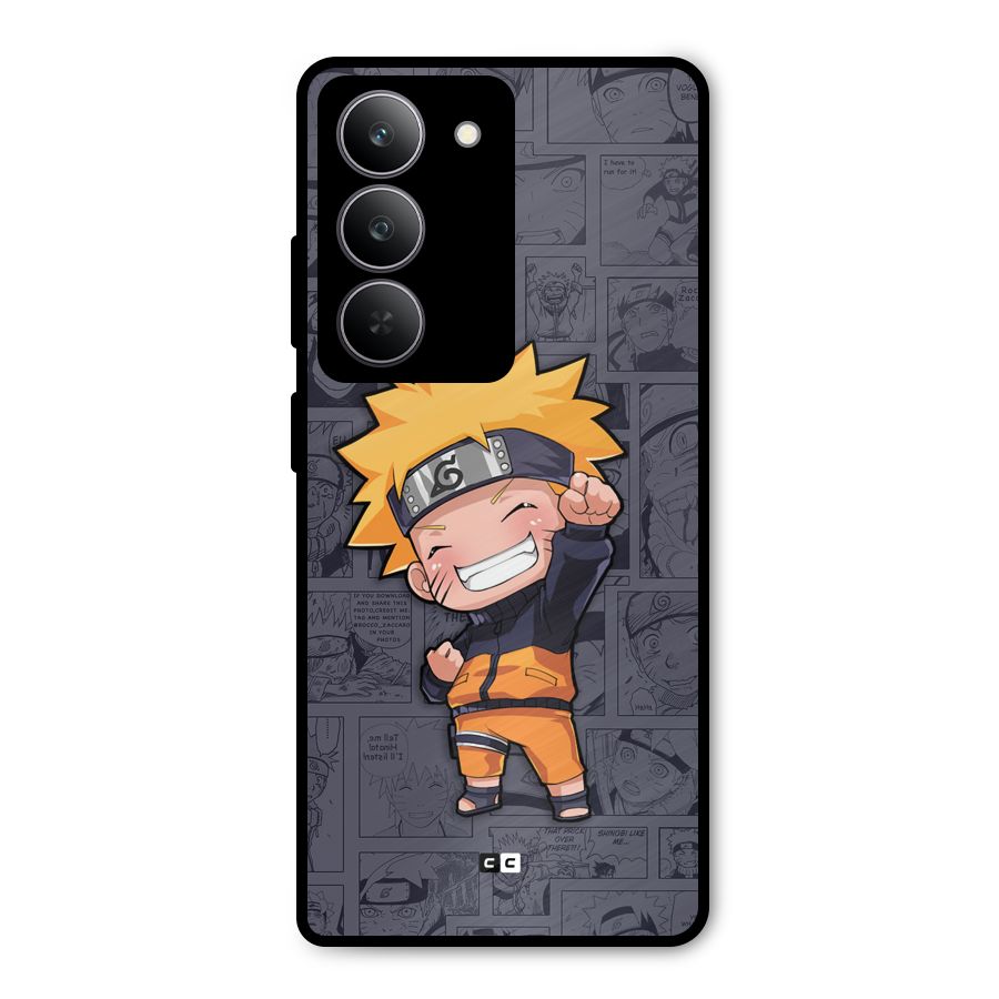 Cute Naruto Uzumaki Metal Back Case for Realme P3x