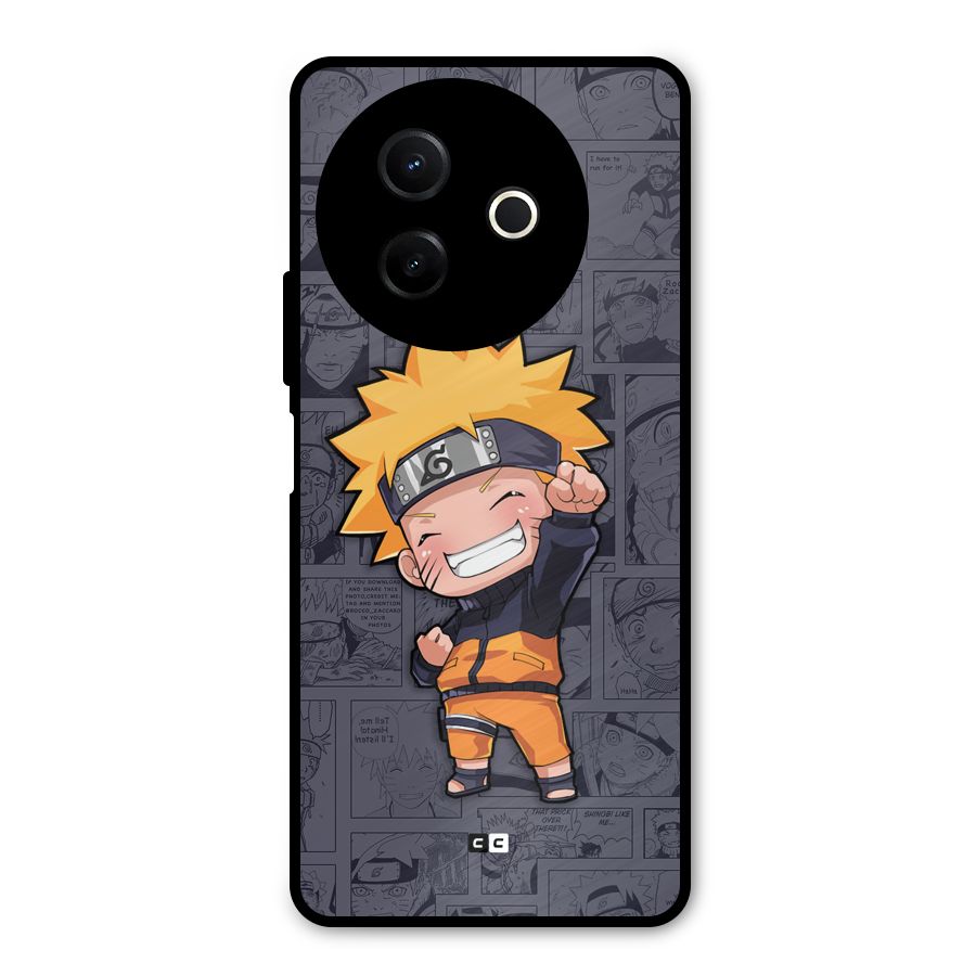 Cute Naruto Uzumaki Metal Back Case for Vivo Y39