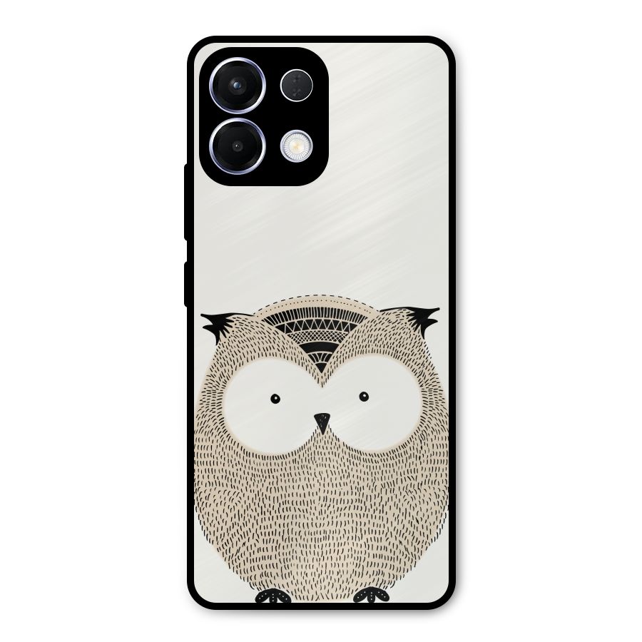 Cute Owl Metal Back Case for Oppo K13