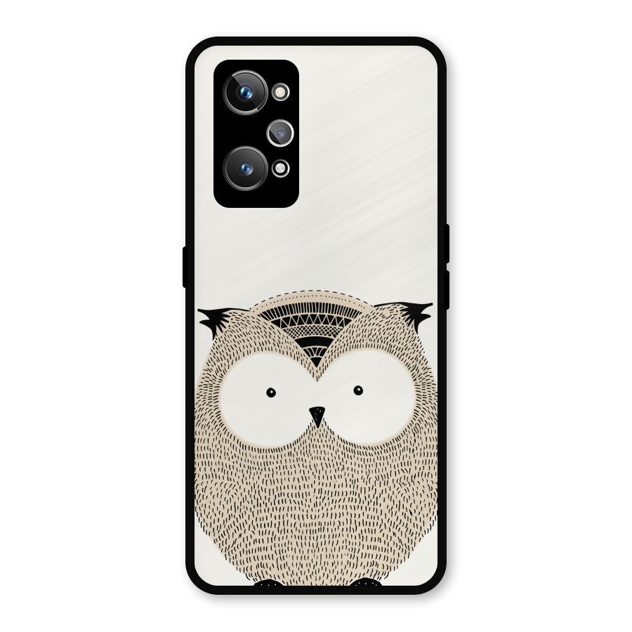 Cute Owl Metal Back Case for Realme GT Neo 3T