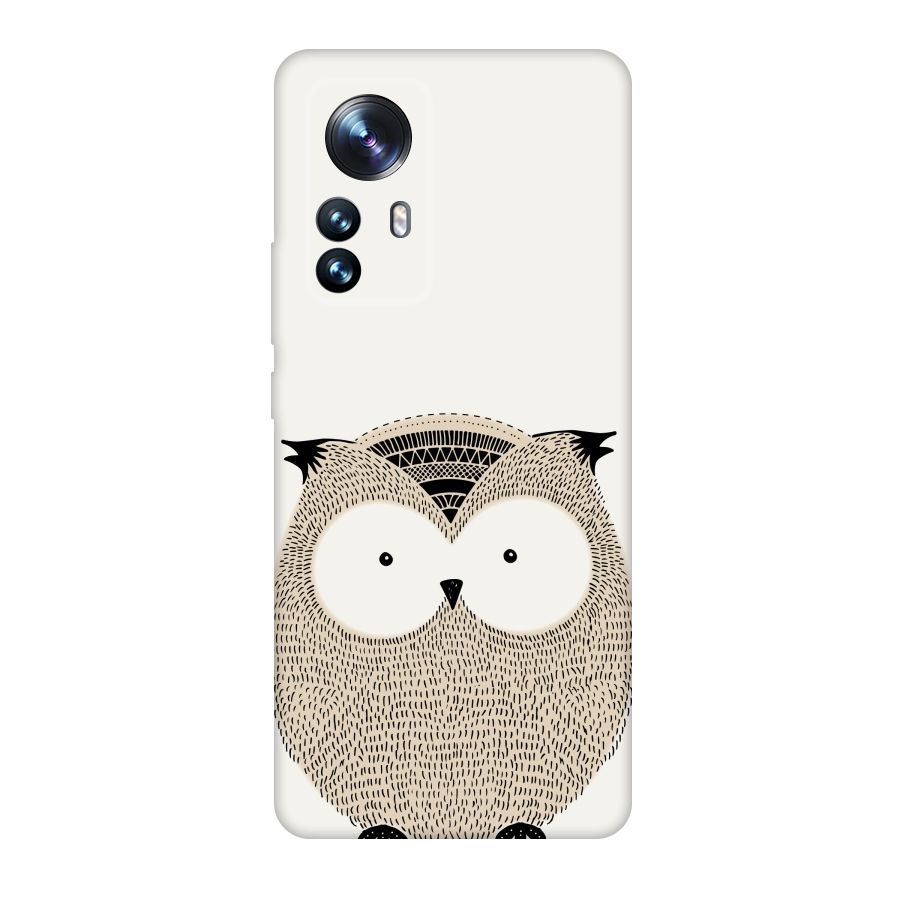 Cute Owl Original Polycarbonate Back Case for Xiaomi 12 Pro