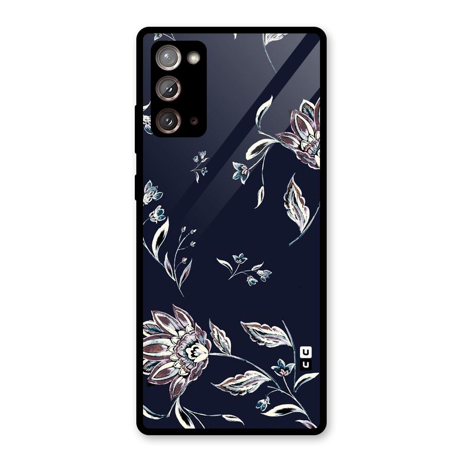 Cute Petals Glass Back Case for Galaxy Note 20