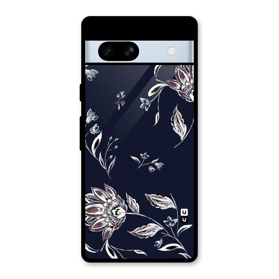Cute Petals Glass Back Case for Google Pixel 7a