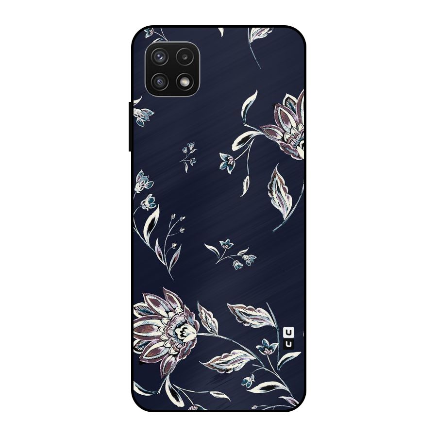 Cute Petals Metal Back Case for Galaxy A22 5G