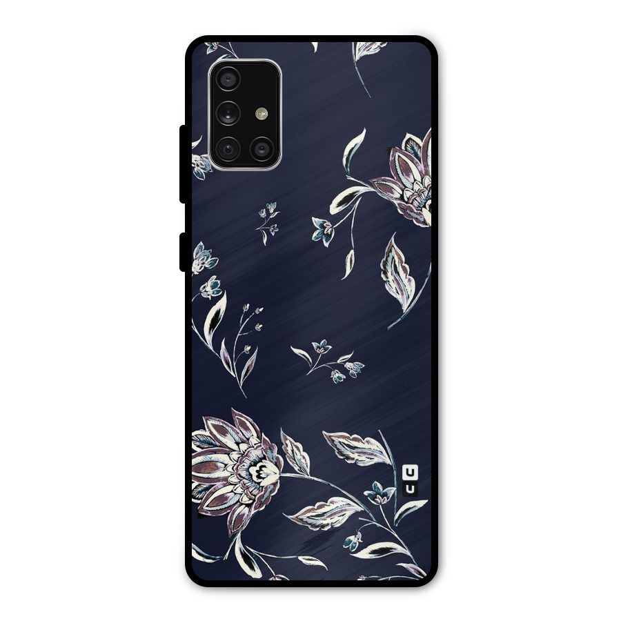 Cute Petals Metal Back Case for Galaxy A71