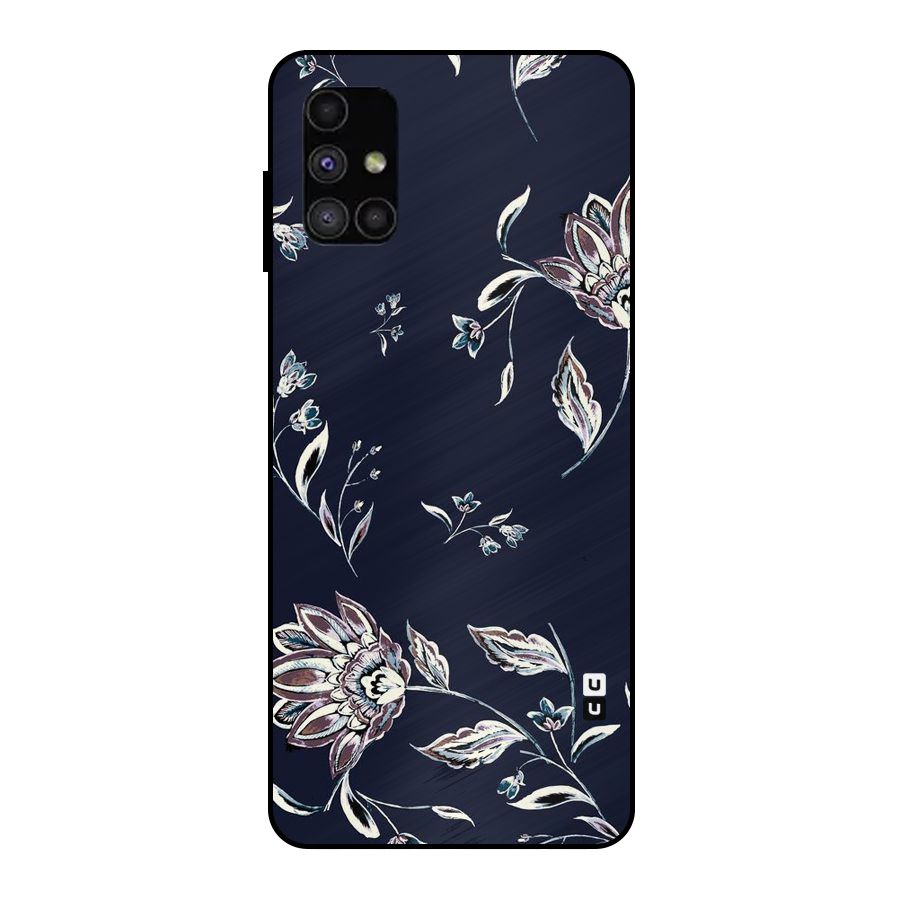 Cute Petals Metal Back Case for Galaxy M51
