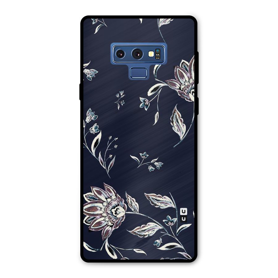 Cute Petals Metal Back Case for Galaxy Note 9