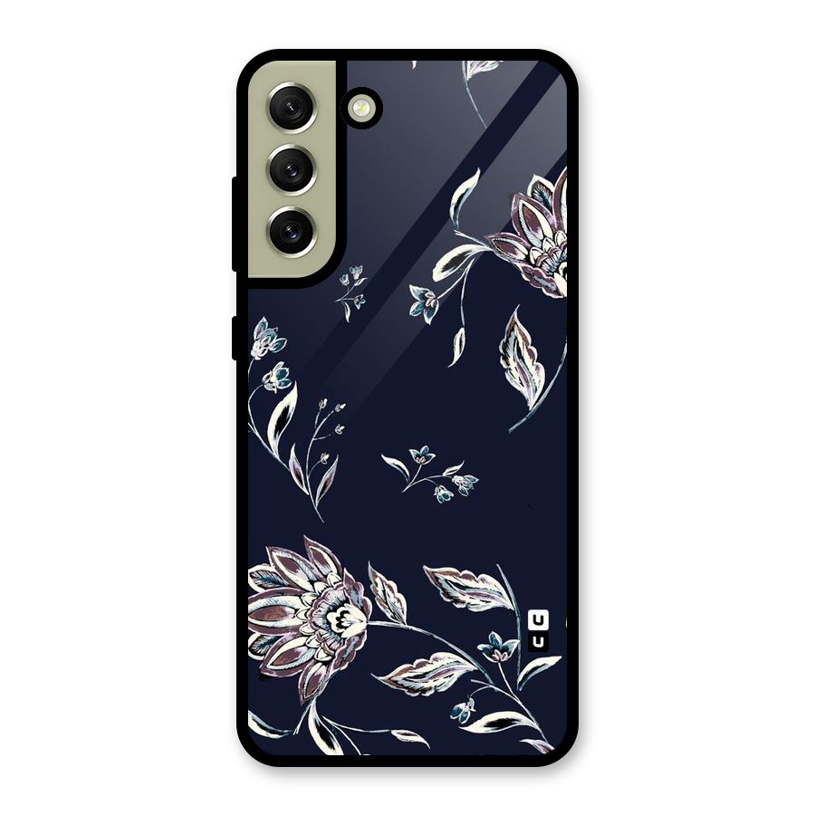 Cute Petals Metal Back Case for Galaxy S21 FE 5G (2023)