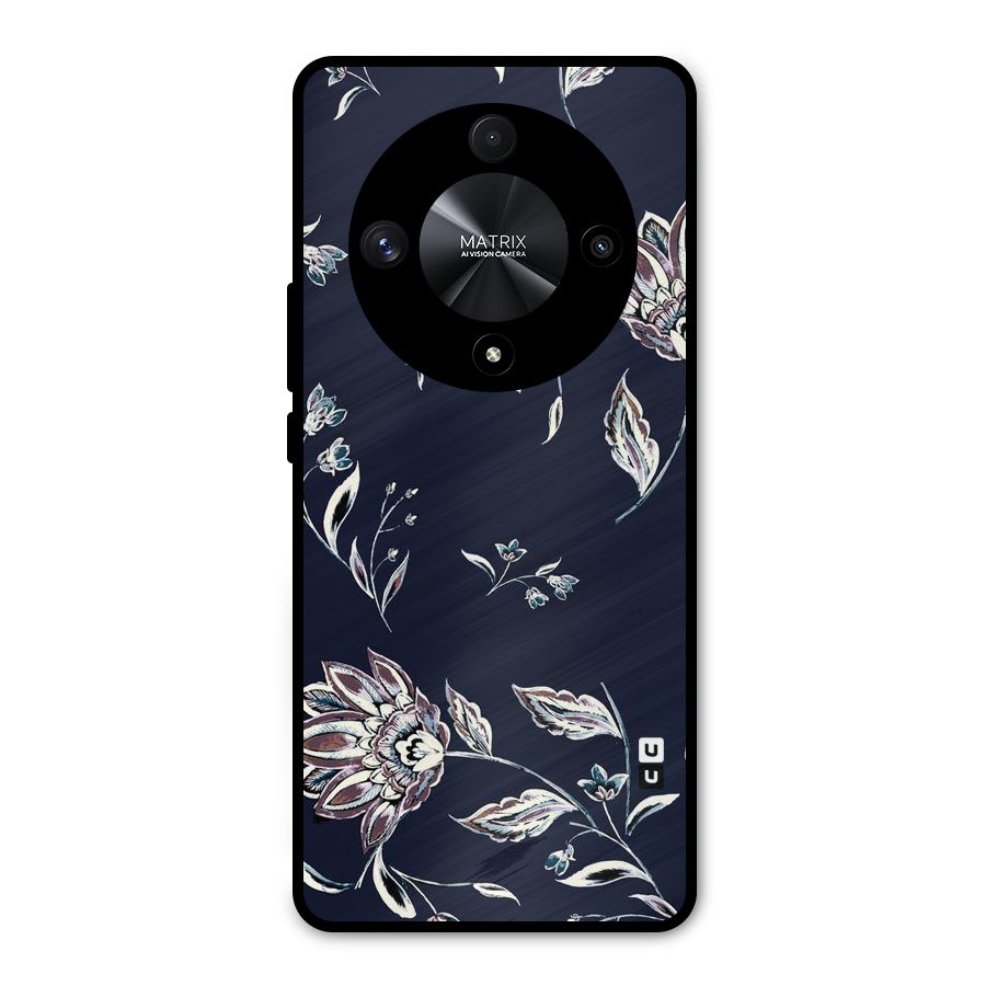 Cute Petals Metal Back Case for Honor X9b