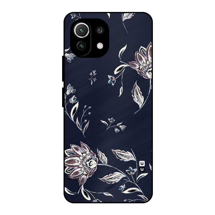 Cute Petals Metal Back Case for Mi 11 Lite