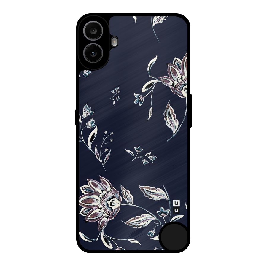 Cute Petals Metal Back Case for Nothing CMF Phone 1