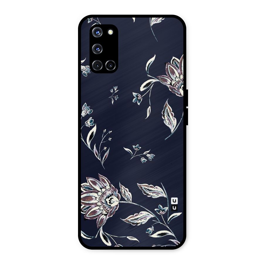 Cute Petals Metal Back Case for Oppo A52