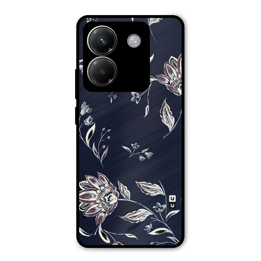 Cute Petals Metal Back Case for Poco M7 Pro 5G