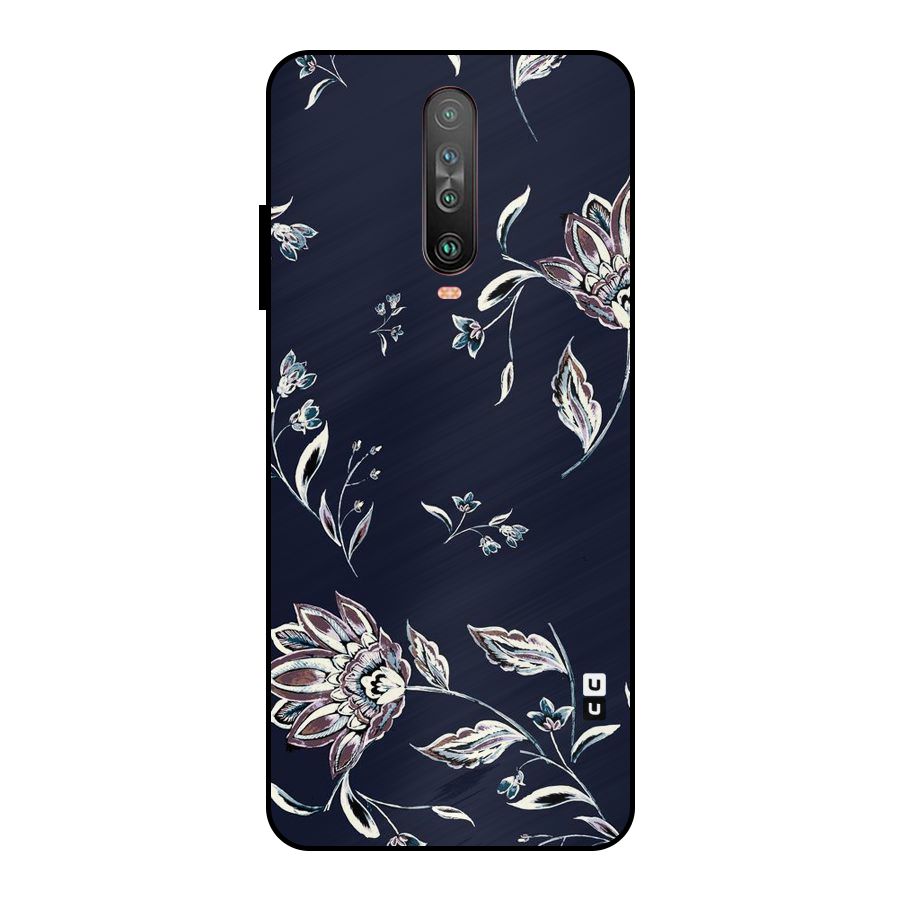 Cute Petals Metal Back Case for Poco X2