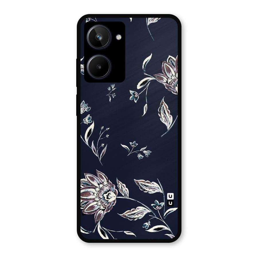 Cute Petals Metal Back Case for Realme 10