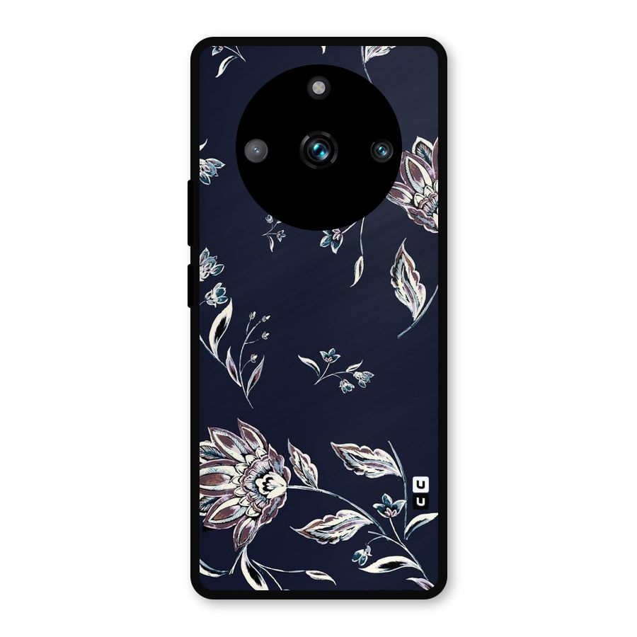 Cute Petals Metal Back Case for Realme 11 Pro Plus