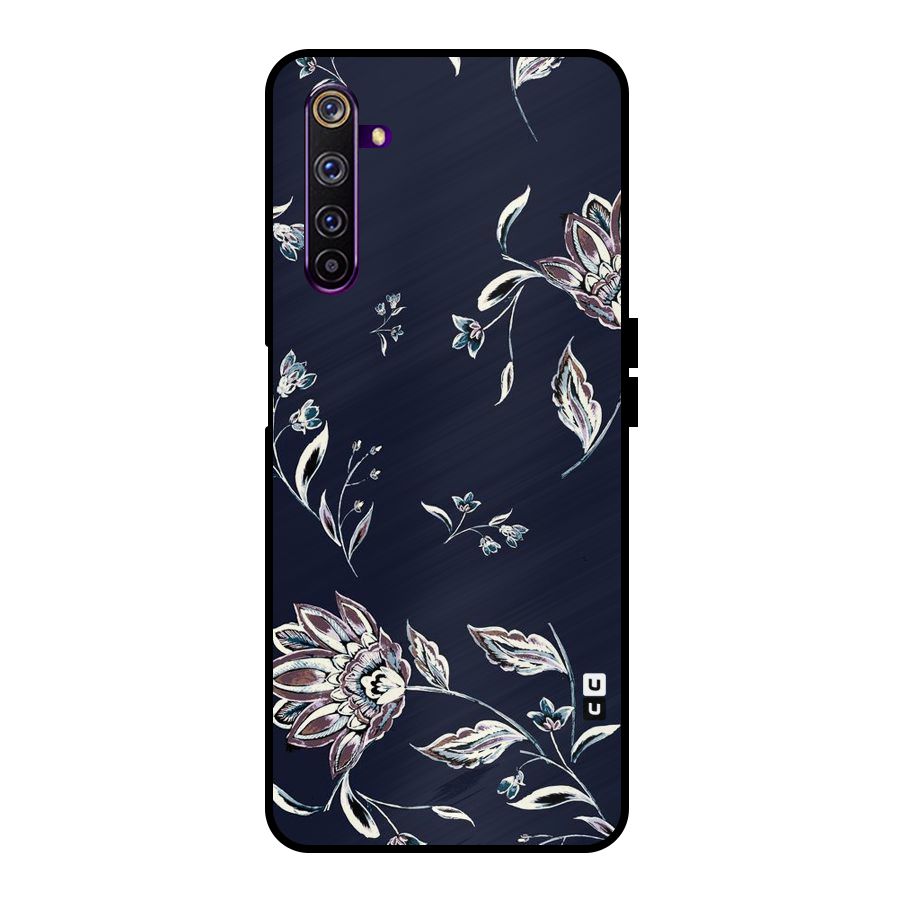 Cute Petals Metal Back Case for Realme 6 Pro