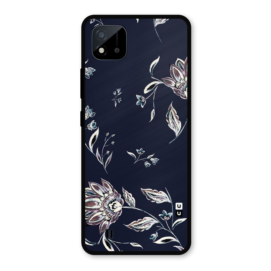 Cute Petals Metal Back Case for Realme C11 2021