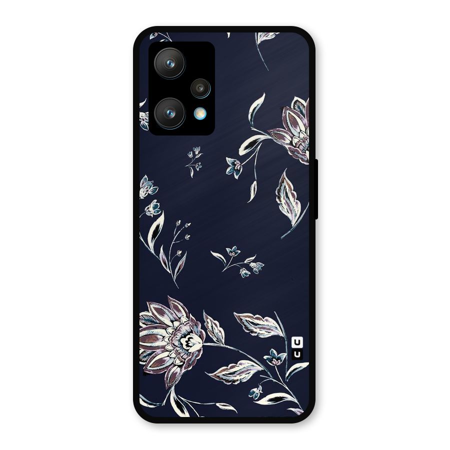 Cute Petals Metal Back Case for Realme Narzo 50 Pro
