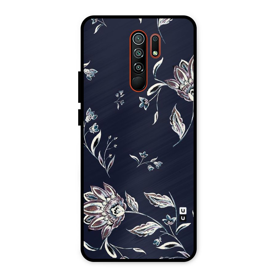 Cute Petals Metal Back Case for Redmi 9 Prime