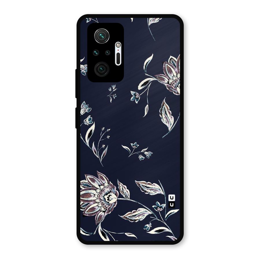 Cute Petals Metal Back Case for Redmi Note 10 Pro Max