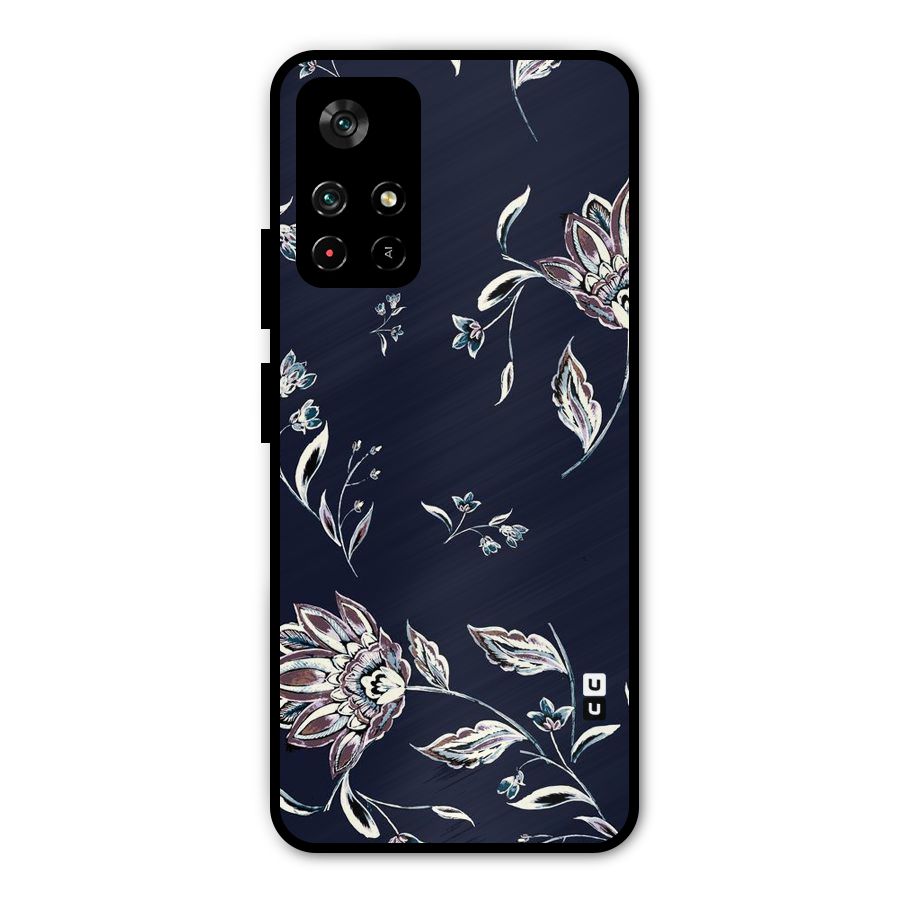 Cute Petals Metal Back Case for Redmi Note 11T 5G