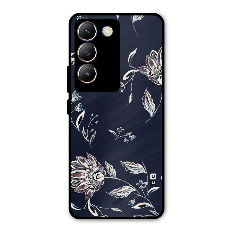 Cute Petals Metal Back Case for Vivo T3 5G