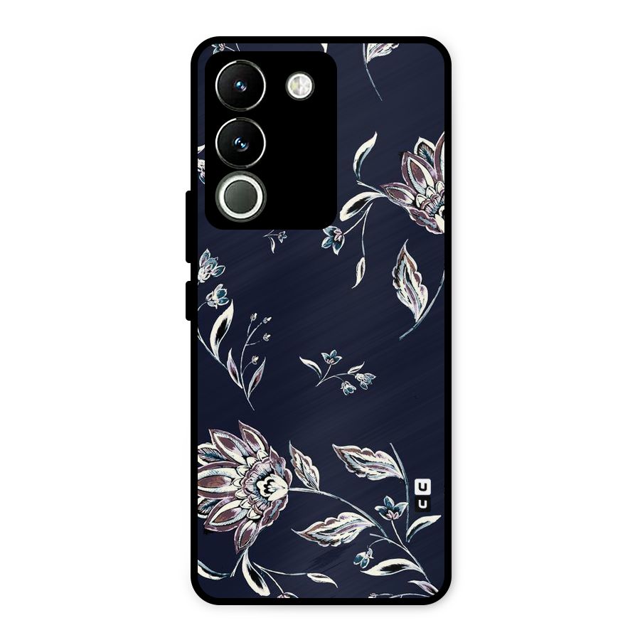 Cute Petals Metal Back Case for Vivo Y200