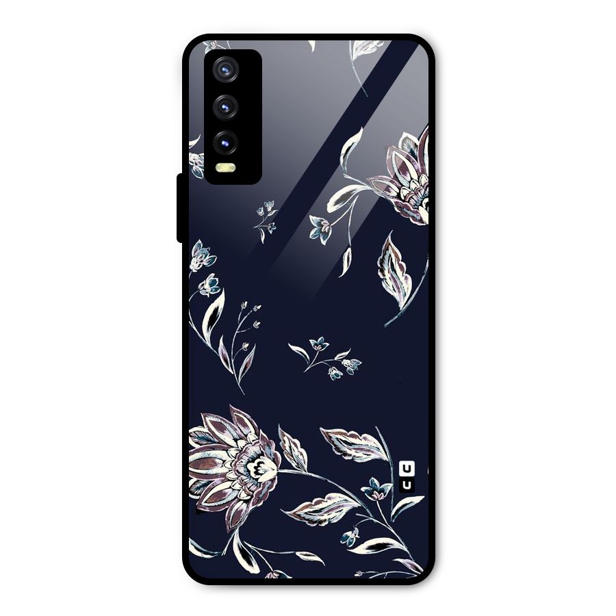 Cute Petals Metal Back Case for Vivo Y20g